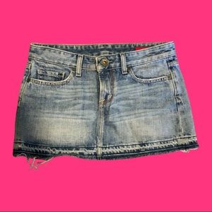 Y2K Denim Mini Skirt ✿